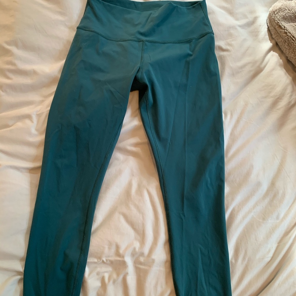 Teal lululemon leggings brand new